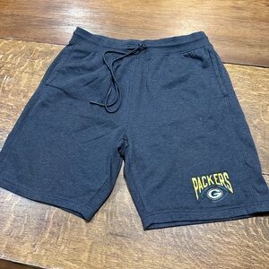 NFL Green Bay Packers grey mens sz large Athletic Shorts